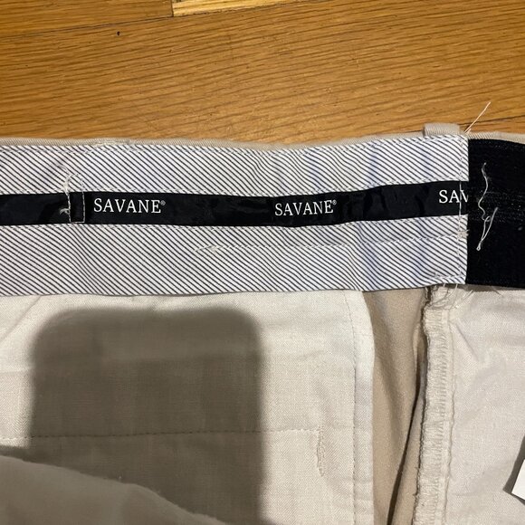 Savane NWT Men's Size 36x34 Ultimate Performance Chino Pants - Picture 3 of 5